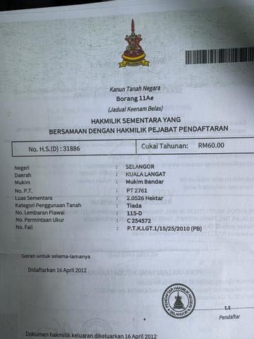 Land sawit 1