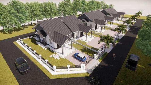 20 unit Rumah Berkembar di Tok Muchong,Marang,Terengganu 1
