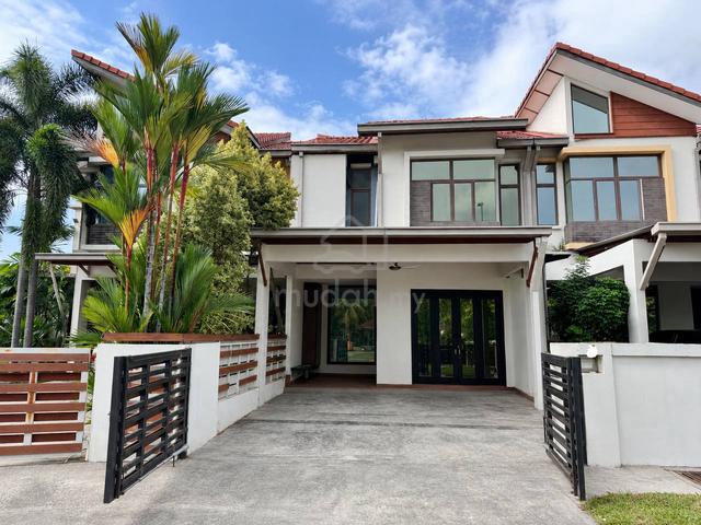 FACING OPEN Terrace House Lagenda 1 Jalan Teratak Bukit Jelutong 1