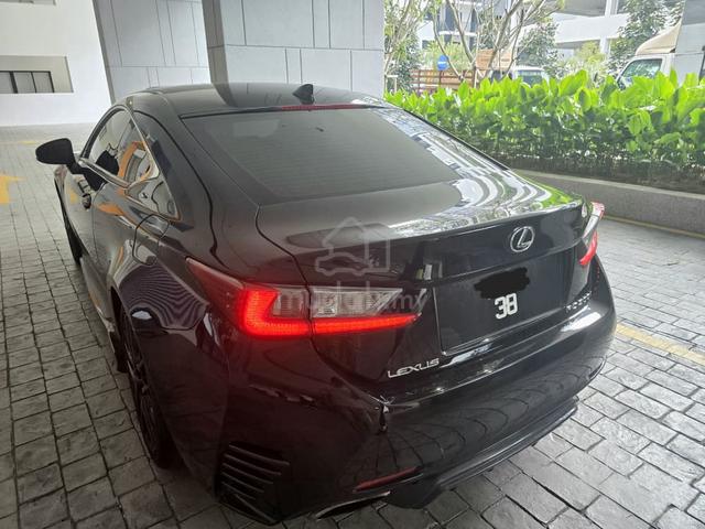 2016 Lexus RC 200T 2.0 F SPORT (A) Plate 2 Digit. - 4