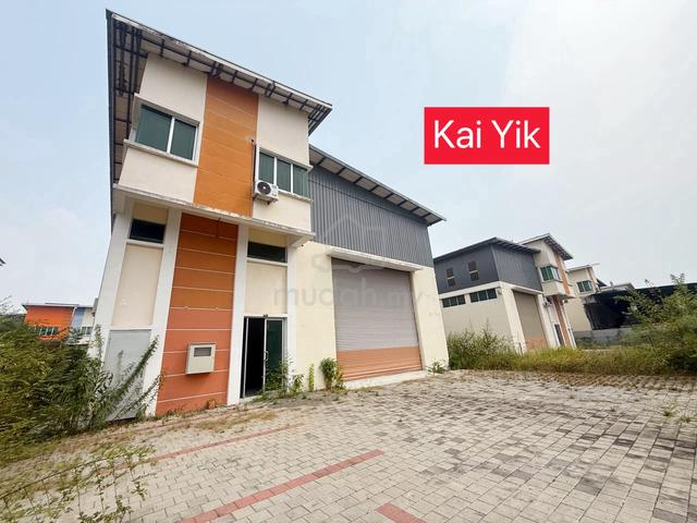 Permatang Tinggi Asas Jaya 1.5 Storey Semi-D Light Industry For Sale 1