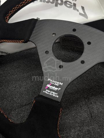 PANDEM x Number 7 Carbon Fiber Steering Wheel - photo 3 of 4