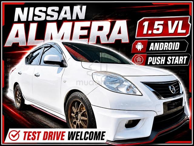 LON Kredit! Nissan ALMERA 1.5VL📺Android (👉Start) - 2