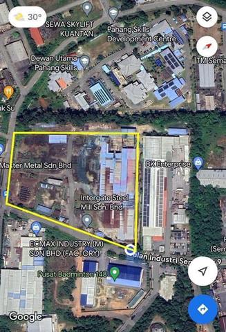 Warehouse with Land for Sale | Perindustrian Semambu 1