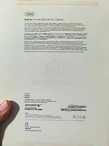 Ipad Air 11inch (M2) wifi+Cellular  - photo 4 of 5