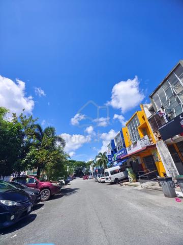 Kempas Tampoi Taman Cempaka 2 Storey End Lot Shop Beside Main Road 1