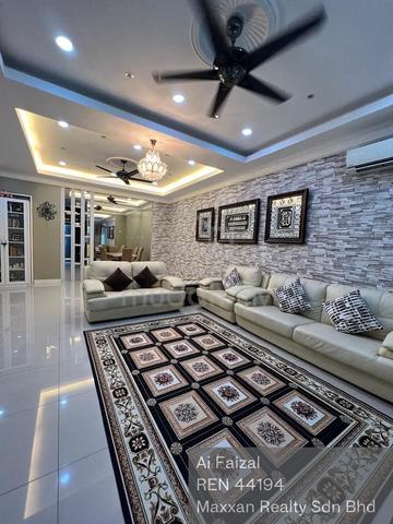 FULLY FURNISHED SPACIOUS HOUSE Double Storey CHIMES Bandar Rimbayu. 1