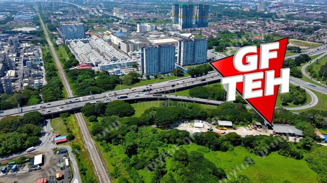 First Grade Geran 1.383 acre Industrial Zoning Perai Butterworth BM dn 1