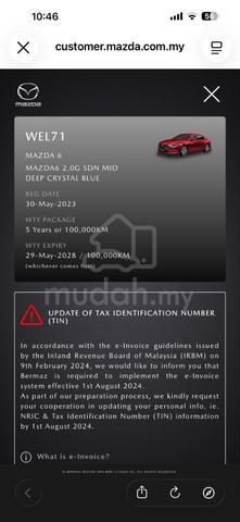 2023 Mazda 6 2.0 GVC PLUS MID 32K KM UDR WARRANTY - 4