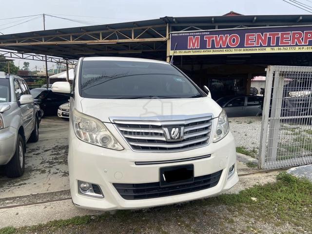 2012/2016 Toyota ALPHARD 2.4 (A) 8 Seater 2 P.Door - 2