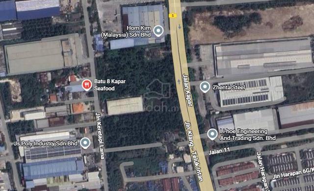 [Main Road] Prime Location Industrial Land Jalan Kapar Batu 8 Klang 1