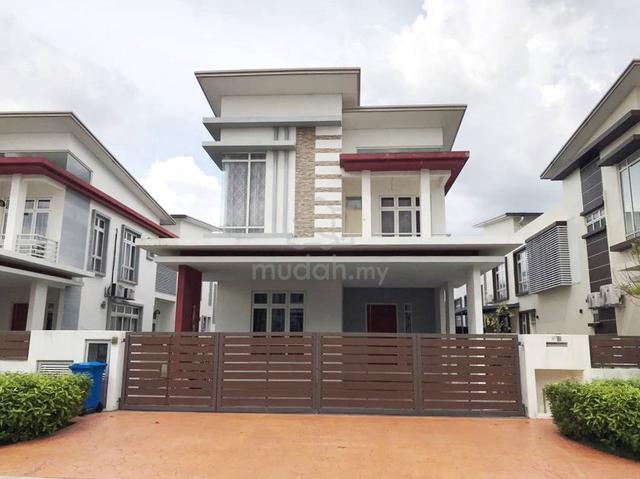 Double Storey Link Bungalow House Casa Idaman Setia Alam For Sale 1