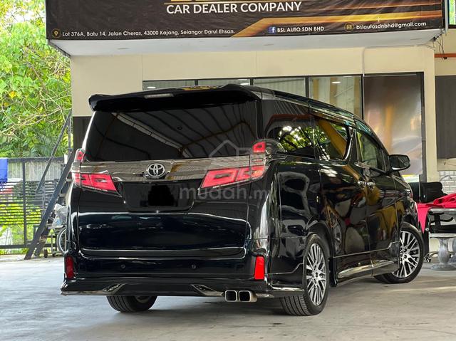 2015 Toyota Vellfire 2.5 ZG JBL - 2