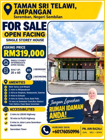 RENO TAMAN SRI TELAWI PAROI. BOOKING 1K Only 1