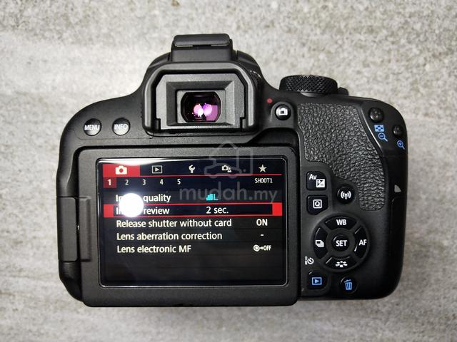 Canon Eos 800D  (SC 10k only) | Rebel T7i Kiss X9i - photo 2 of 5