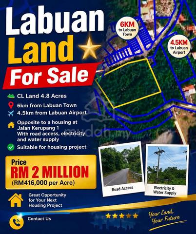 Labuan CL Land 4.8Acres 1