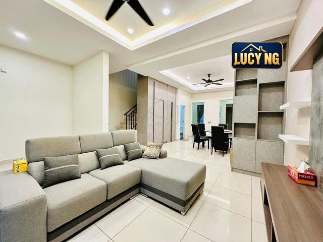 Fully Renovated | Double Storey Terrace House | Eco Meadows 1