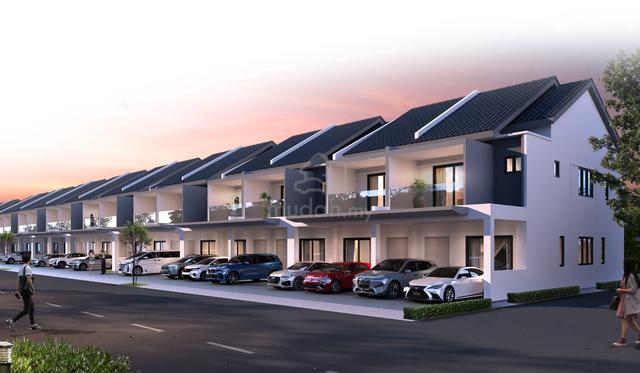 Modern Freehold 2-Storey Terrace House at Nibong Tebal, Penang 1