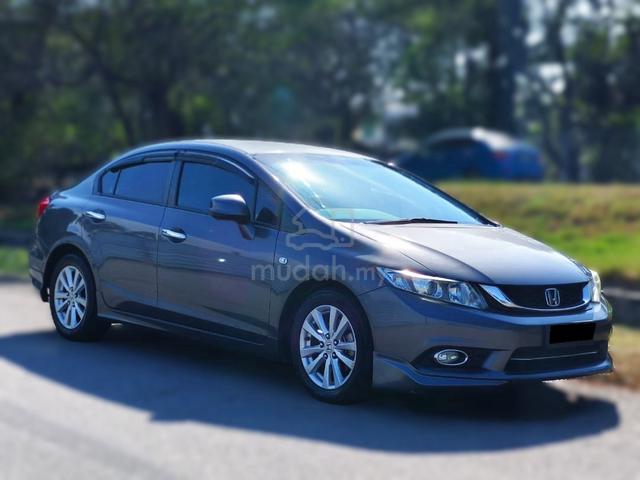 2015 Honda CIVIC 1.8 (A) 700/Mth Shj murah Tip Top - 5