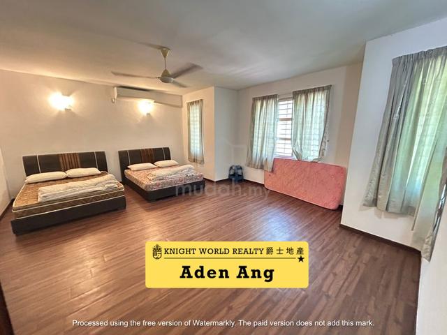 8 Bedroom Bukit Jambul Corner House 3 Storey Semi-D Land Area 5000sf 1
