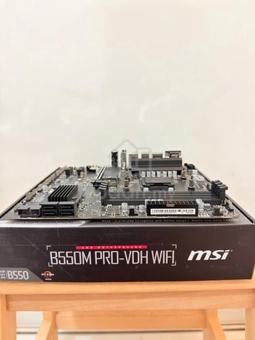 Motherboard: MSI B550M PRO-VDH WIFI - photo 2 of 4