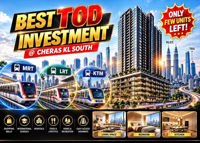 10 Mins to Mid Valley @ Monthly 1400【 2R - 3R Dual Key 】Fully Furnish 1