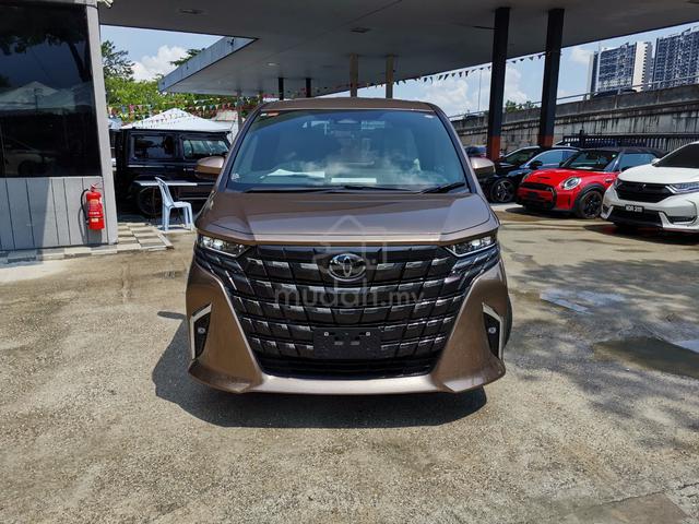 2023 Toyota ALPHARD 2.5 Z Gold Grade 4.5B 22K km - 2