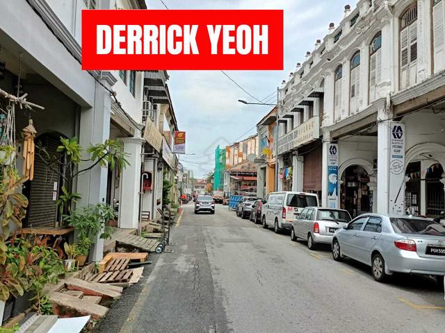 Corner Lot, 1st & 2nd Floor Shop House, Lebuh Melayu, Georgetown 1