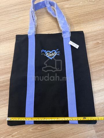 Kiehls Black Canvas Tote Bags - photo 5 of 5