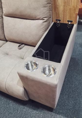Easy Clean Push Back L Shape Sofa - photo 3 of 5
