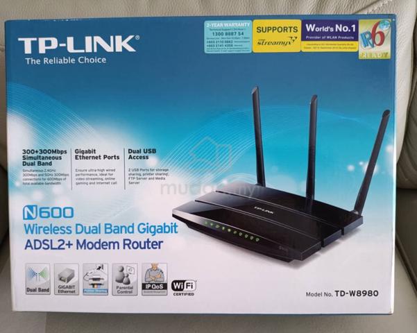 TP Link N600 wireless Dual Band Gigabit Router - Computers ...