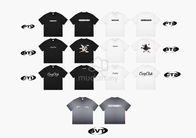 CozyClub Graphic Streetwear T-Shirts Various Desig - photo 2 of 2