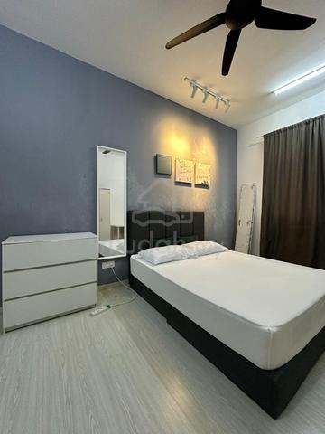 The Hamilton Wangsa Maju Master Bedroom For Rent Walking Distance LRT 1