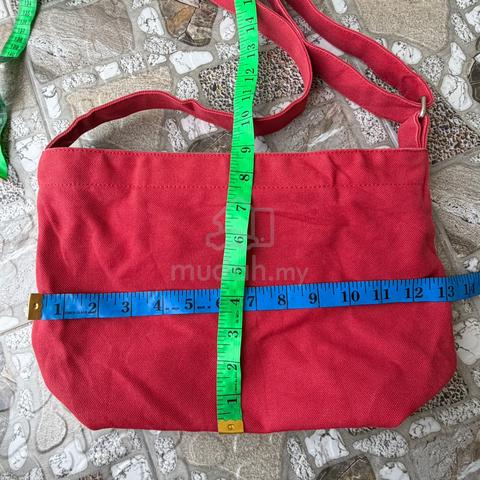 ORCIVAL Shoulder Bag Red Canvas - photo 3 of 5