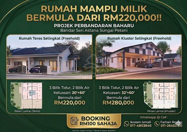 Projek Rumah MURAH (BULANAN SERENDAH RM900) 1