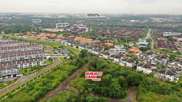 Tanah Kota Masai 8000sqft Freehold Non Bumi Below Bank Value 1