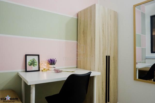 Single Room for 𝐅𝐞𝐦𝐚𝐥𝐞, Damai Residence @ Sungai Besi 2