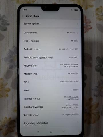 Xiaomi Mi 8 Lite Other 64 GB - photo 4 of 4