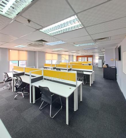 Newly Carpeted | Furnished | Manara Mutiara Bansar Office for Rent 1