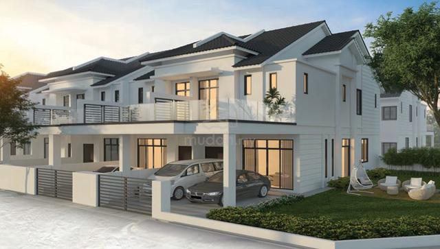 Frieden Jalan Bukit Minyak Utama Double Storrey Terrace 1