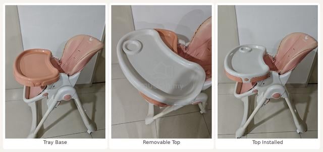 LUNABABY Foldable Baby High Chair – Adjustable Hei - photo 5 of 5