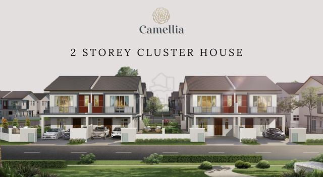 Freehold Double Storey Cluster / Semi D House, Bandar Jasin, Melaka 1