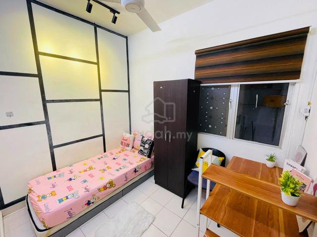 (free 1 parking) Single room at Suriamas Condominium Zero Deposit 1