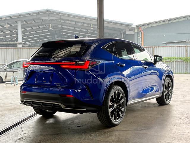 2022 Lexus NX350 2.4 F SPORT AWD Blue Rare Like Ne - 5