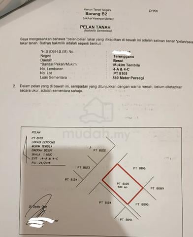 Tanah Lot Tembila Unisza Untuk Dijual 1