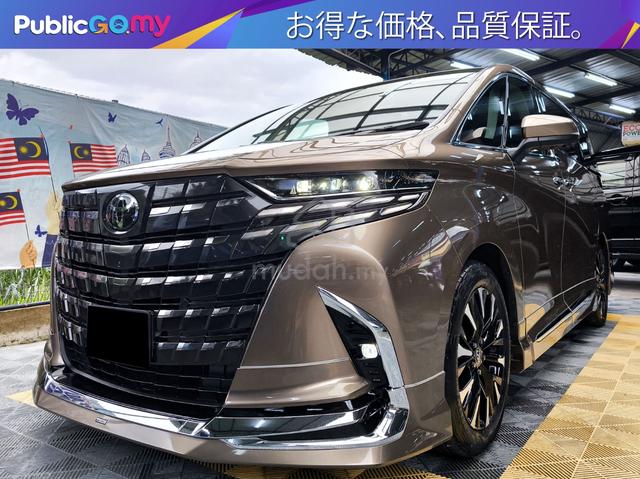 Toyota ALPHARD 2.5 Z GOLD MROOF DIM HUD H-SP 0580P - 1