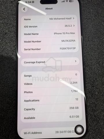 iPhone 15 Pro Max (256GB) - photo 4 of 4