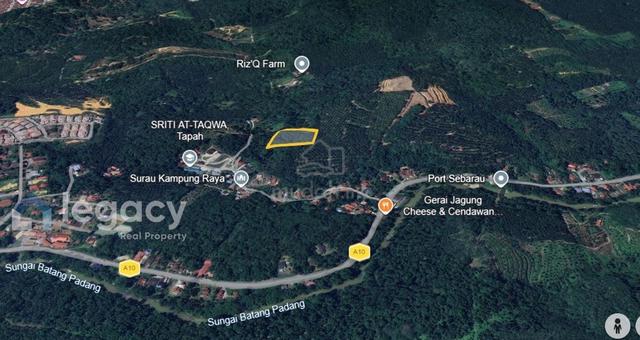 Tanah Pertanian Untuk Dijual Di Sungei Raiya, Batang Padang 1