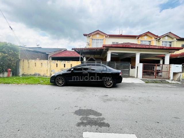End Lot‼️ Double Storey Terrace @ Jalan Mahang Taman Meru Utama 1
