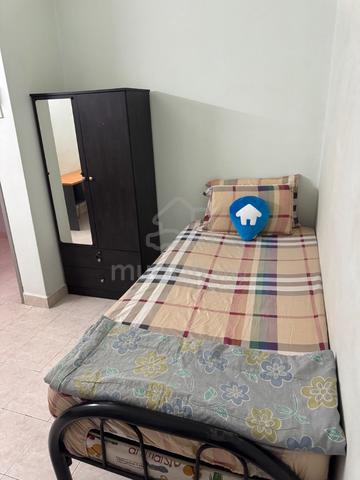 D’Aman Ria Condo, Ara Damansara Fully Furnished Small Fan Female Room 1
